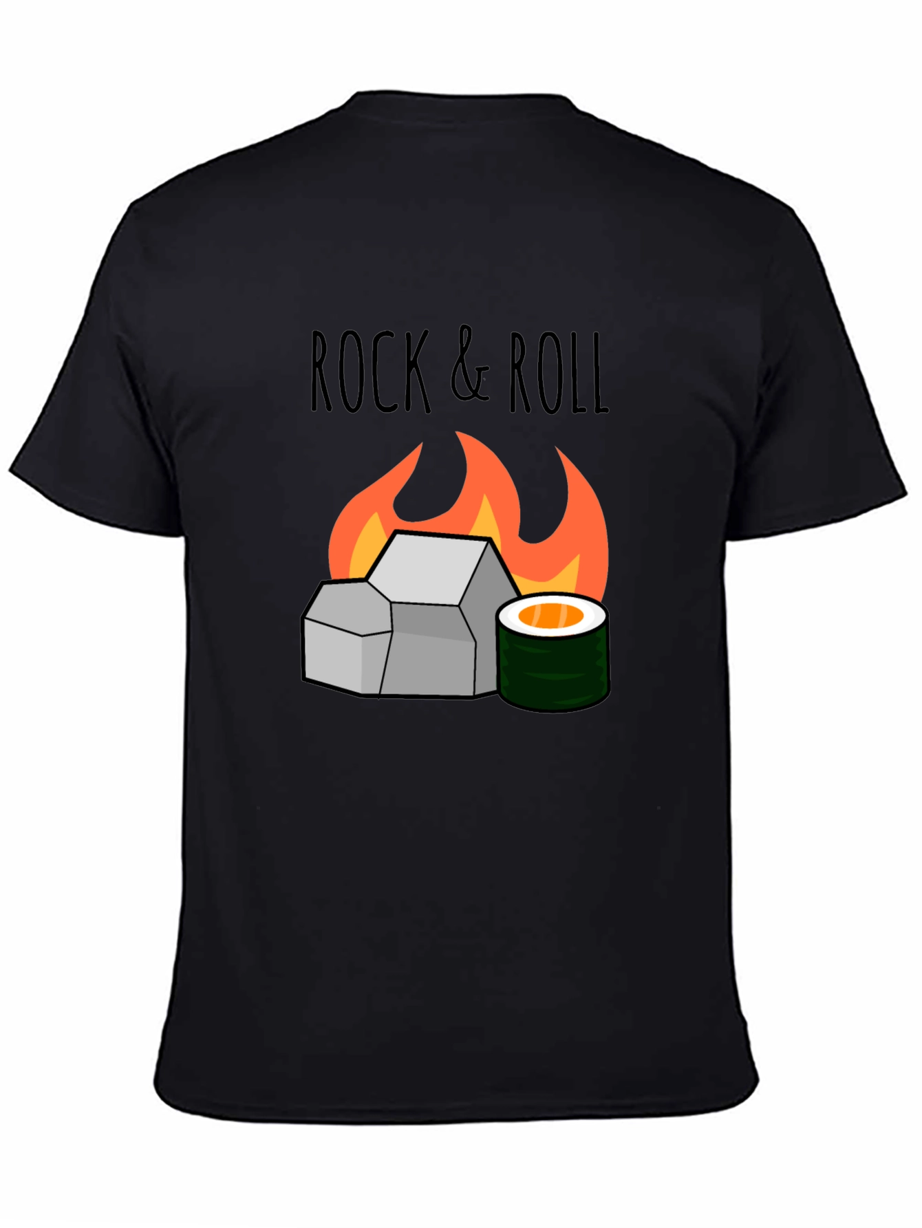 Rock & Roll Sushi Graphic T-Shirt