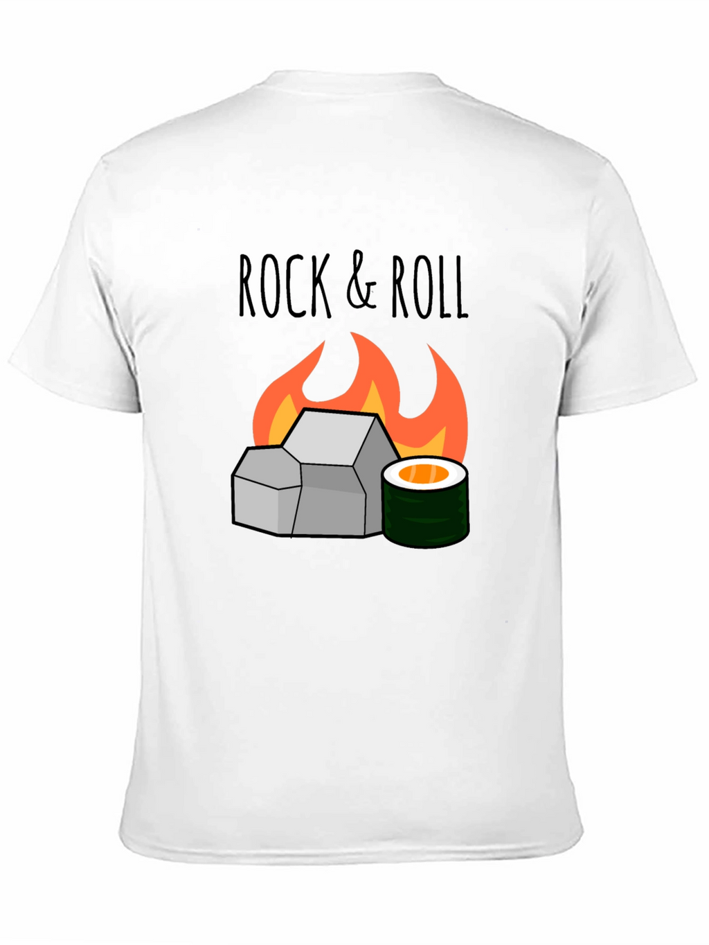 Rock & Roll Sushi Graphic T-Shirt