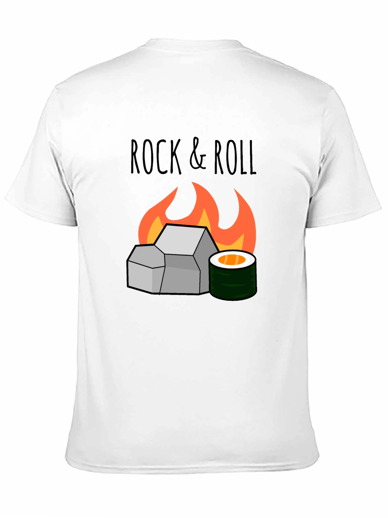 Rock & Roll Sushi Graphic T-Shirt