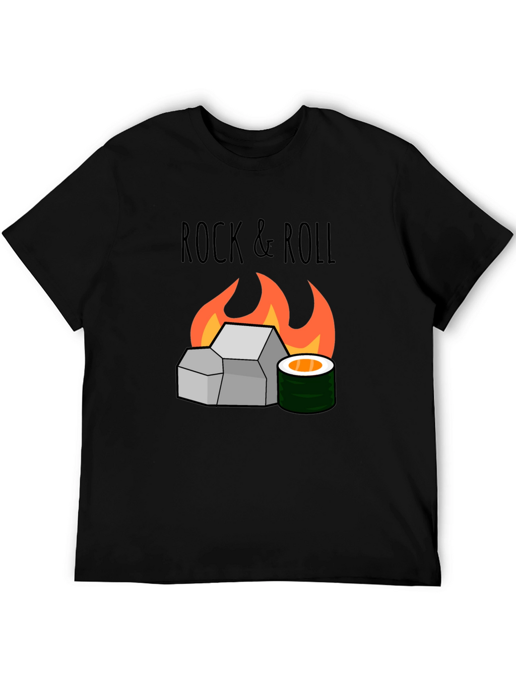 Rock & Roll Sushi Graphic T-Shirt
