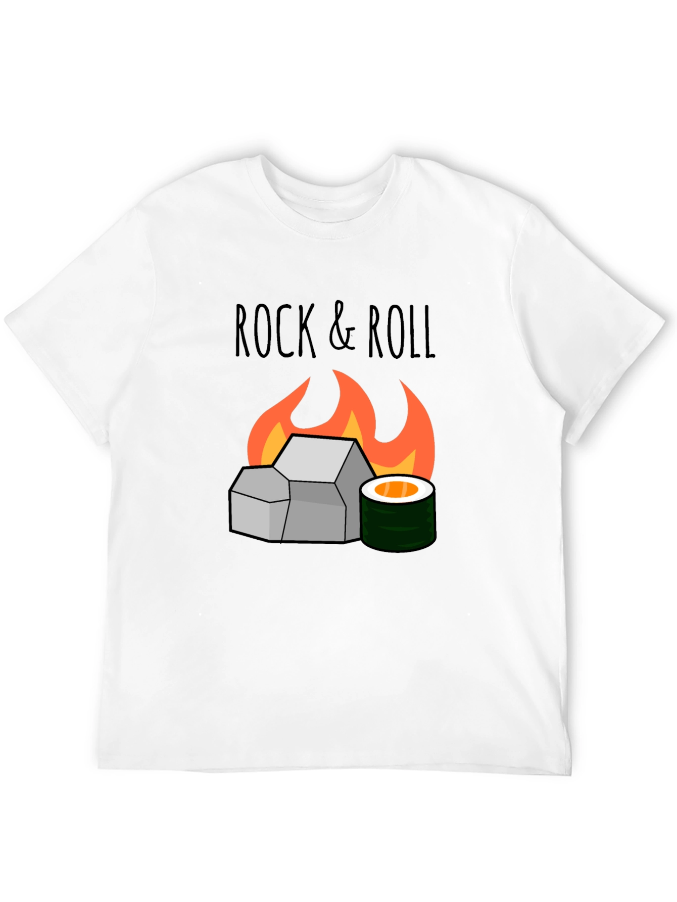Rock & Roll Sushi Graphic T-Shirt