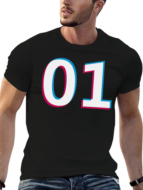 01 Graphic Tee - Trendy Streetwear