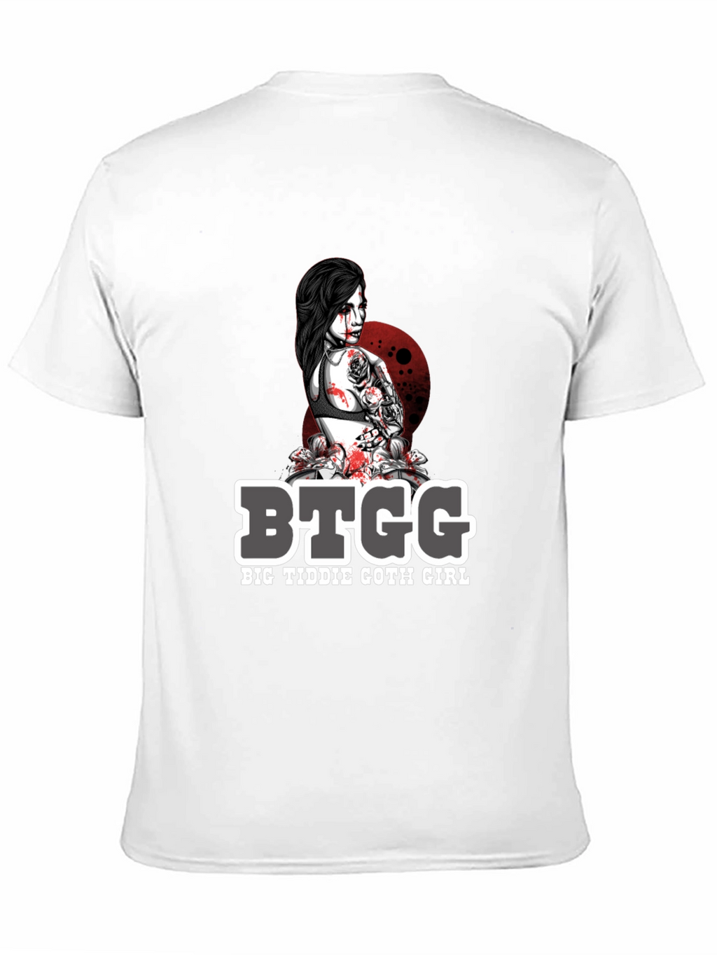 BTGG Big Tiddie Goth Girl Graphic Tee - Black