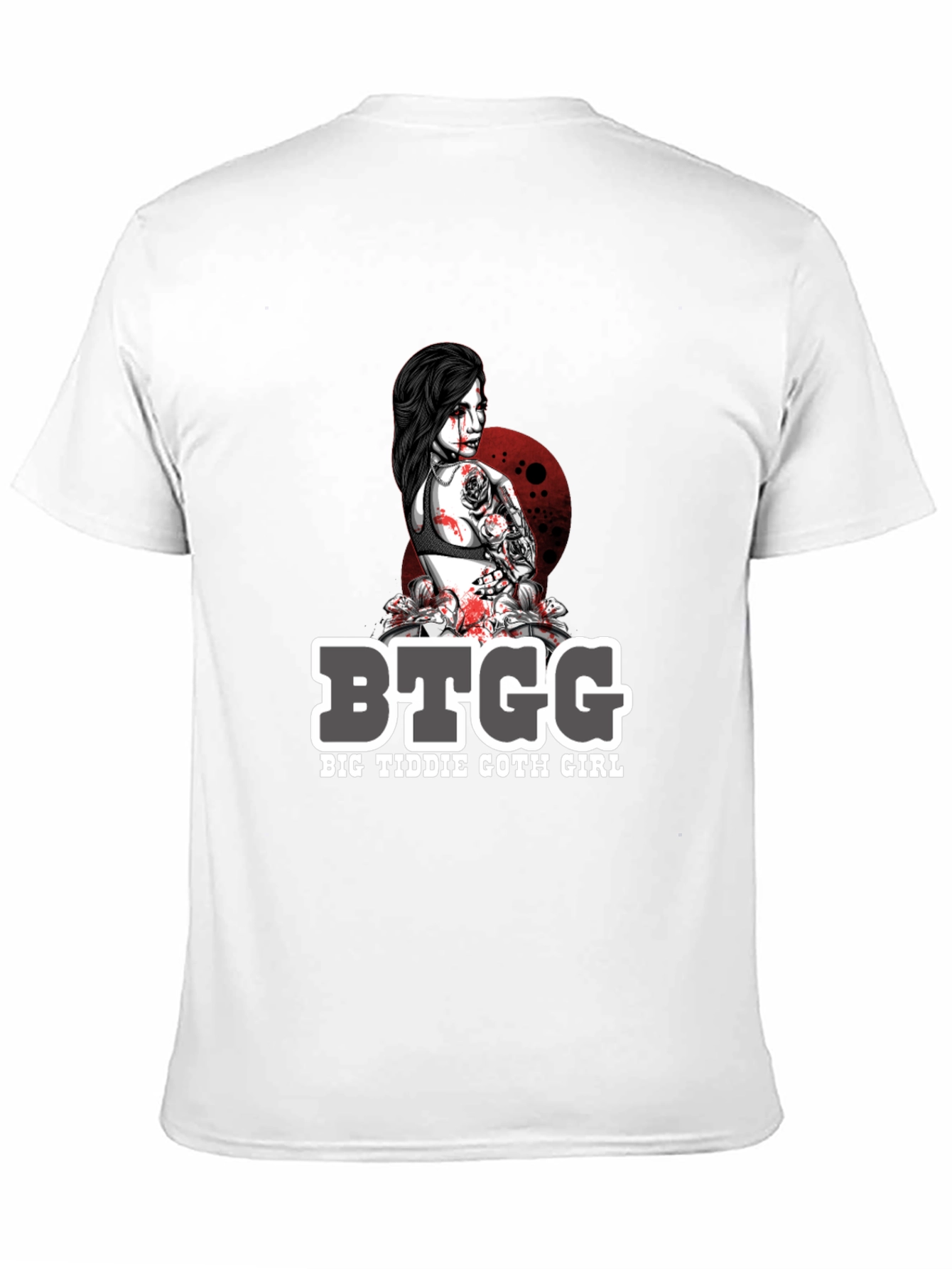 BTGG Big Tiddie Goth Girl Graphic Tee - Black