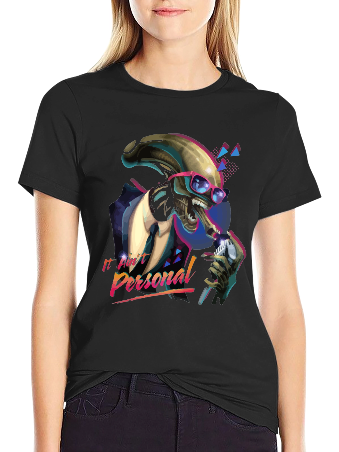 Retro Alien Suit T-Shirt - It Aint Personal