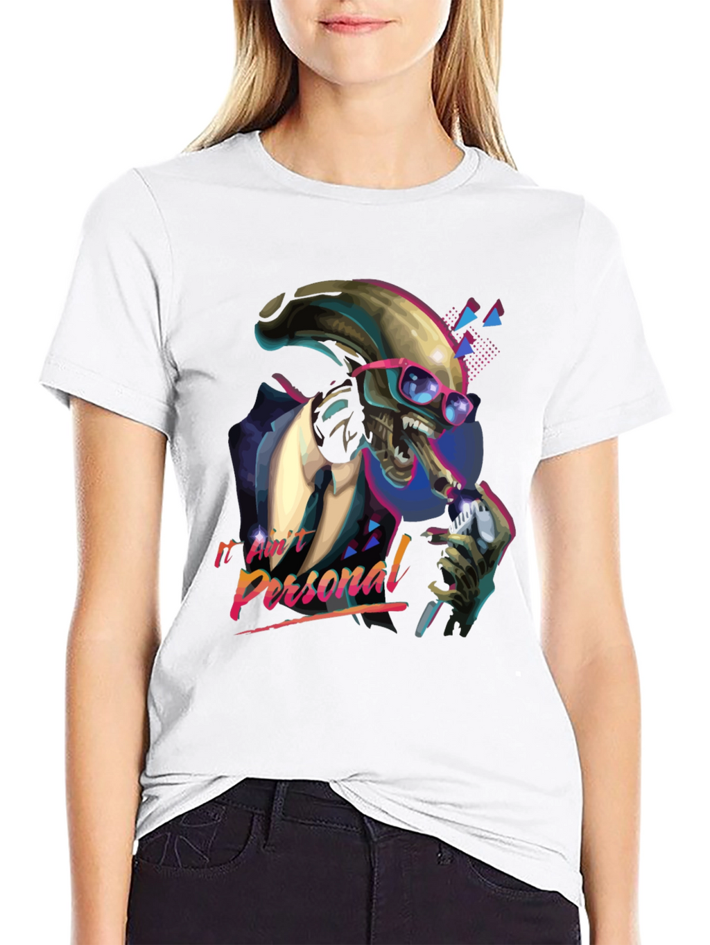 Retro Alien Suit T-Shirt - It Aint Personal