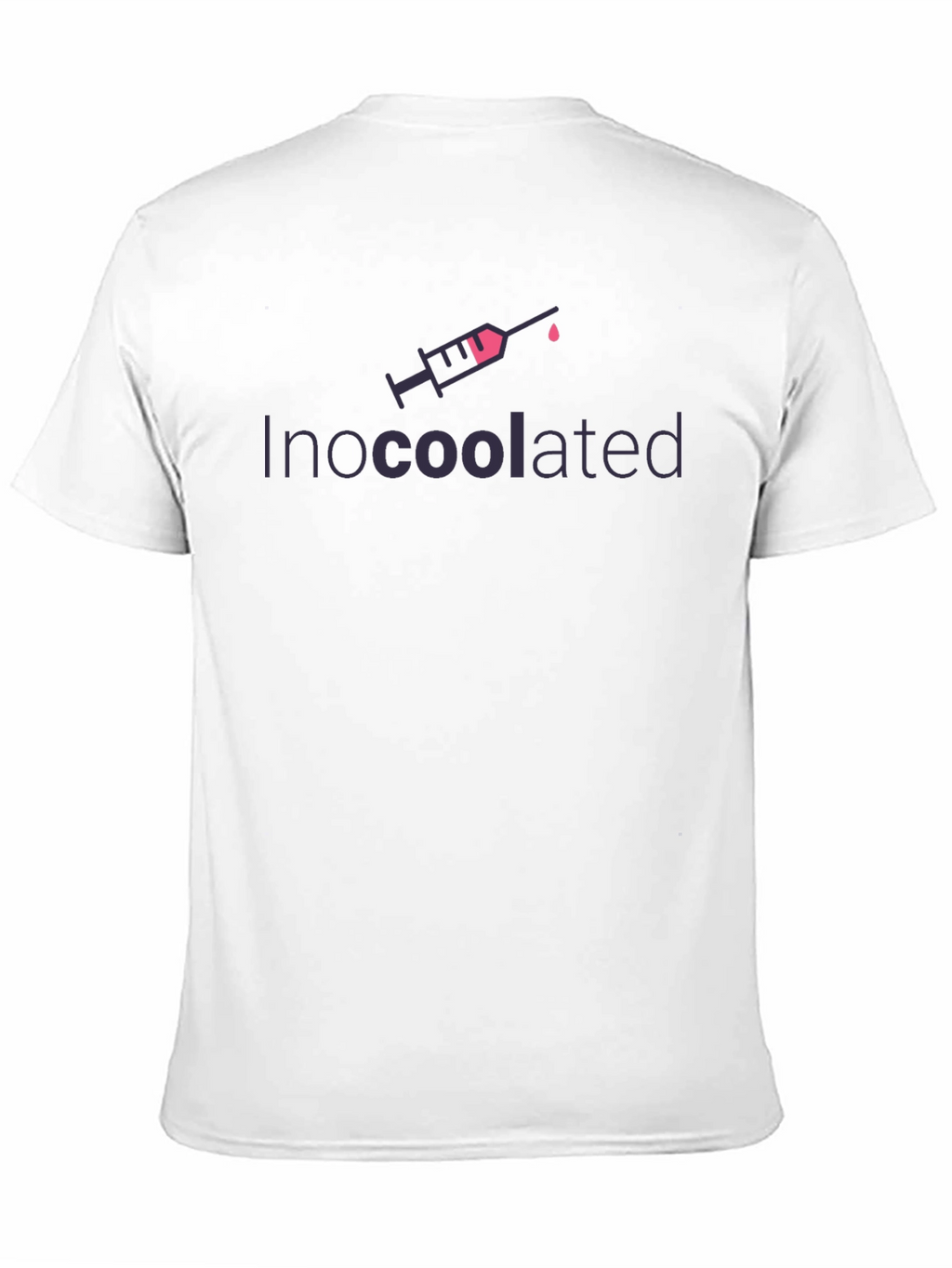 Inocoolated Black T-Shirt - Funny Vaccine Tee
