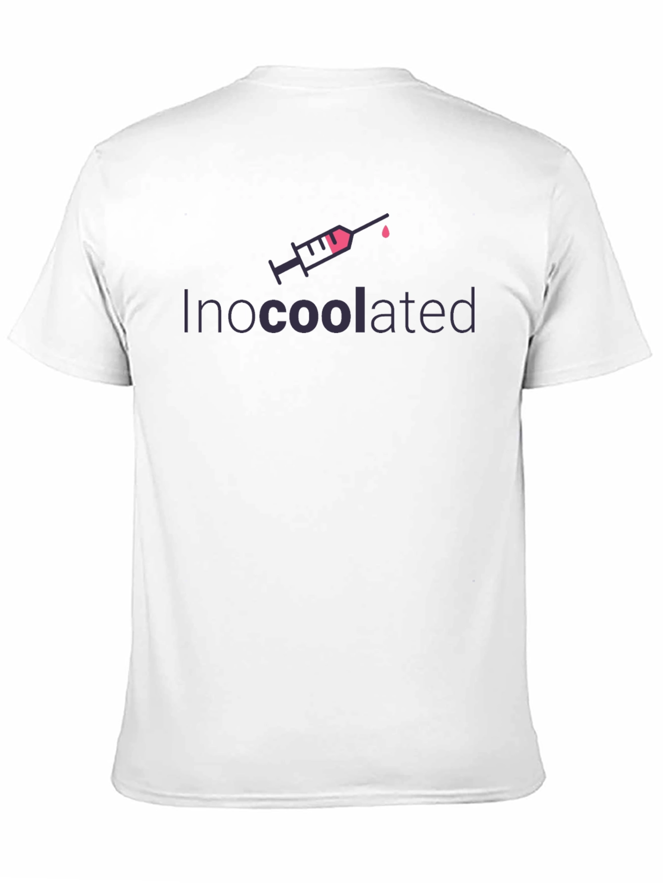Inocoolated Black T-Shirt - Funny Vaccine Tee