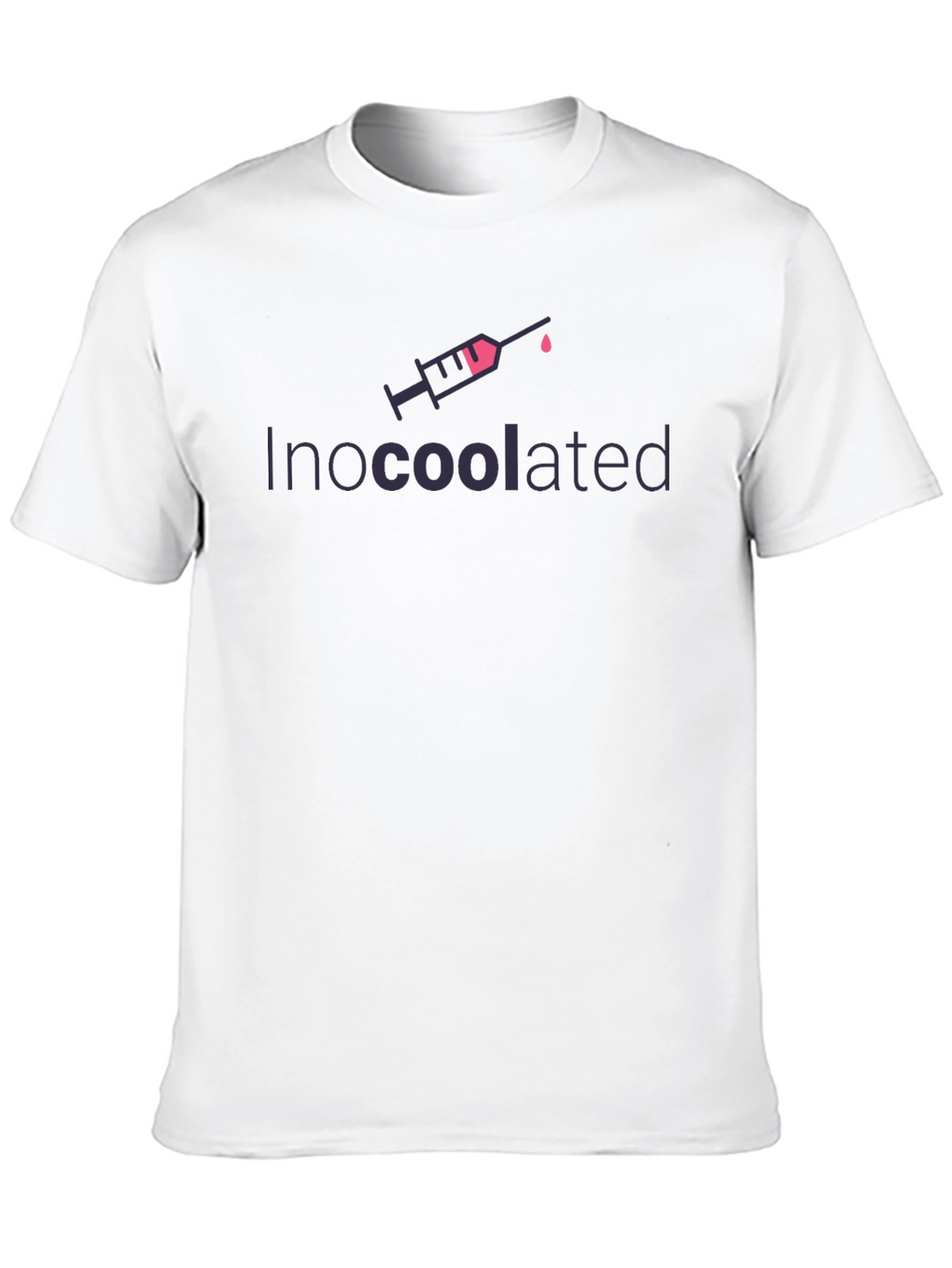 Inocoolated Black T-Shirt - Funny Vaccine Tee
