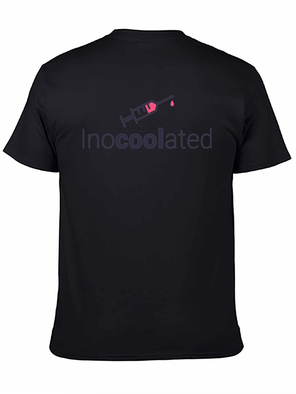 Inocoolated Black T-Shirt - Funny Vaccine Tee