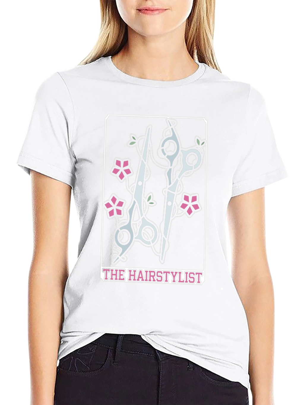 The Hairstylist Tarot Card Graphic T-Shirt