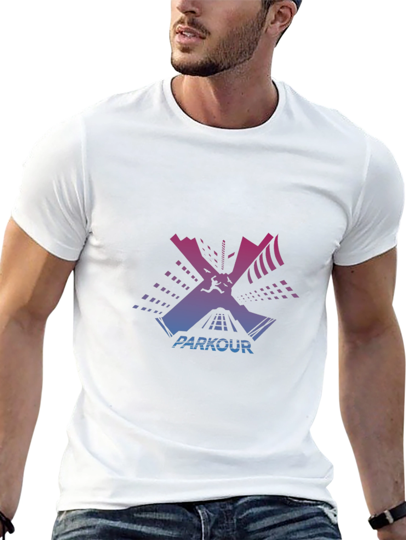 Parkour Graphic T-Shirt - Urban Athlete Tee