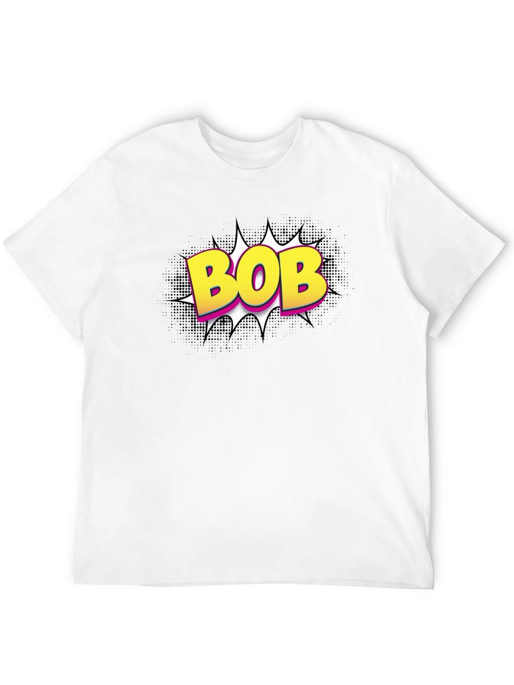 BOB Comic Style Black T-Shirt