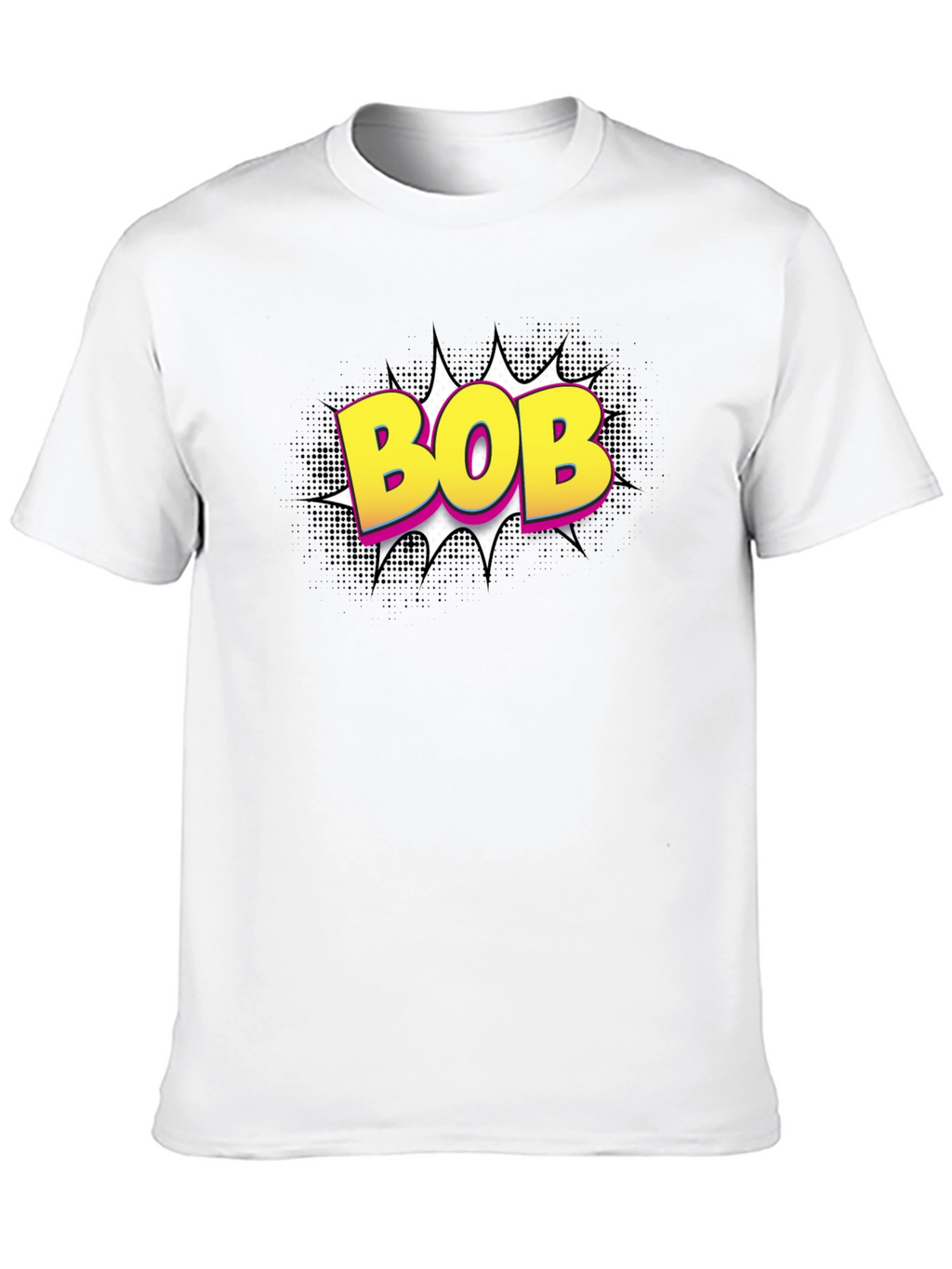 BOB Comic Style Black T-Shirt