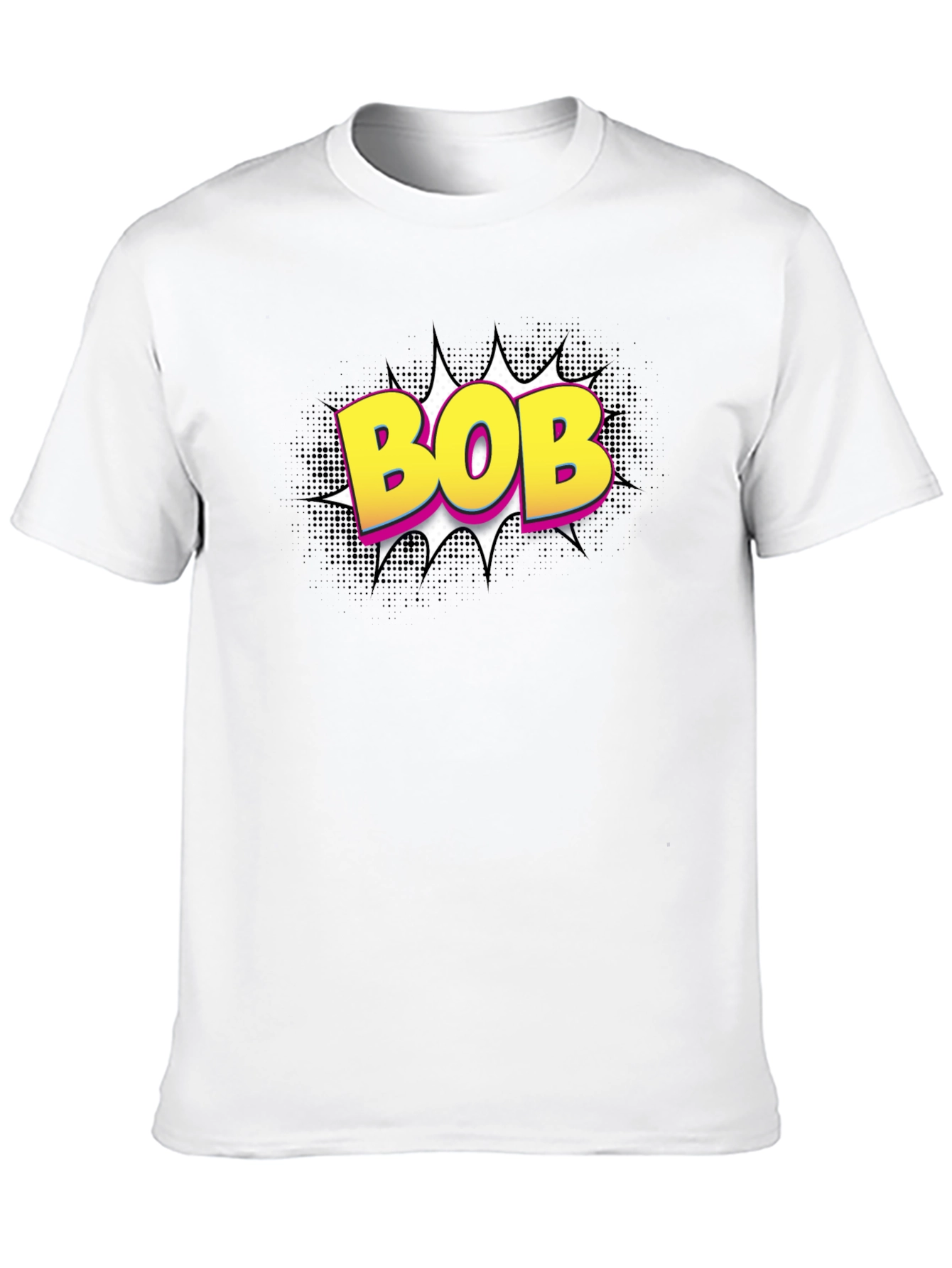 BOB Comic Style Black T-Shirt