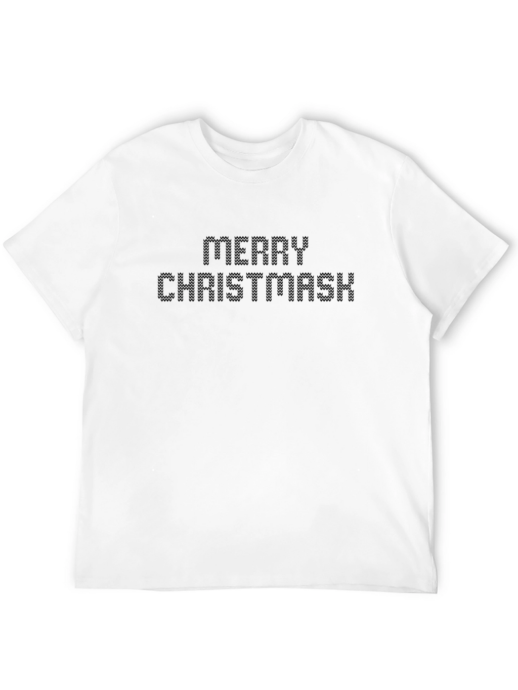 Merry Christmask T-Shirt - Holiday Novelty Tee