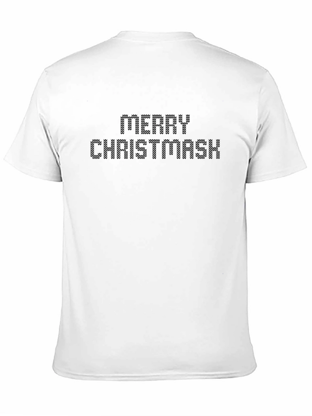 Merry Christmask T-Shirt - Holiday Novelty Tee