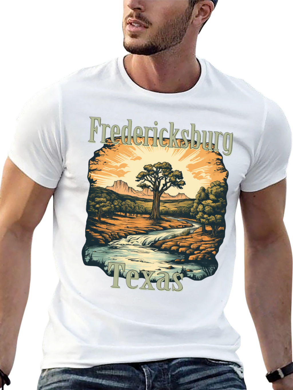 Fredericksburg Texas Graphic Tee