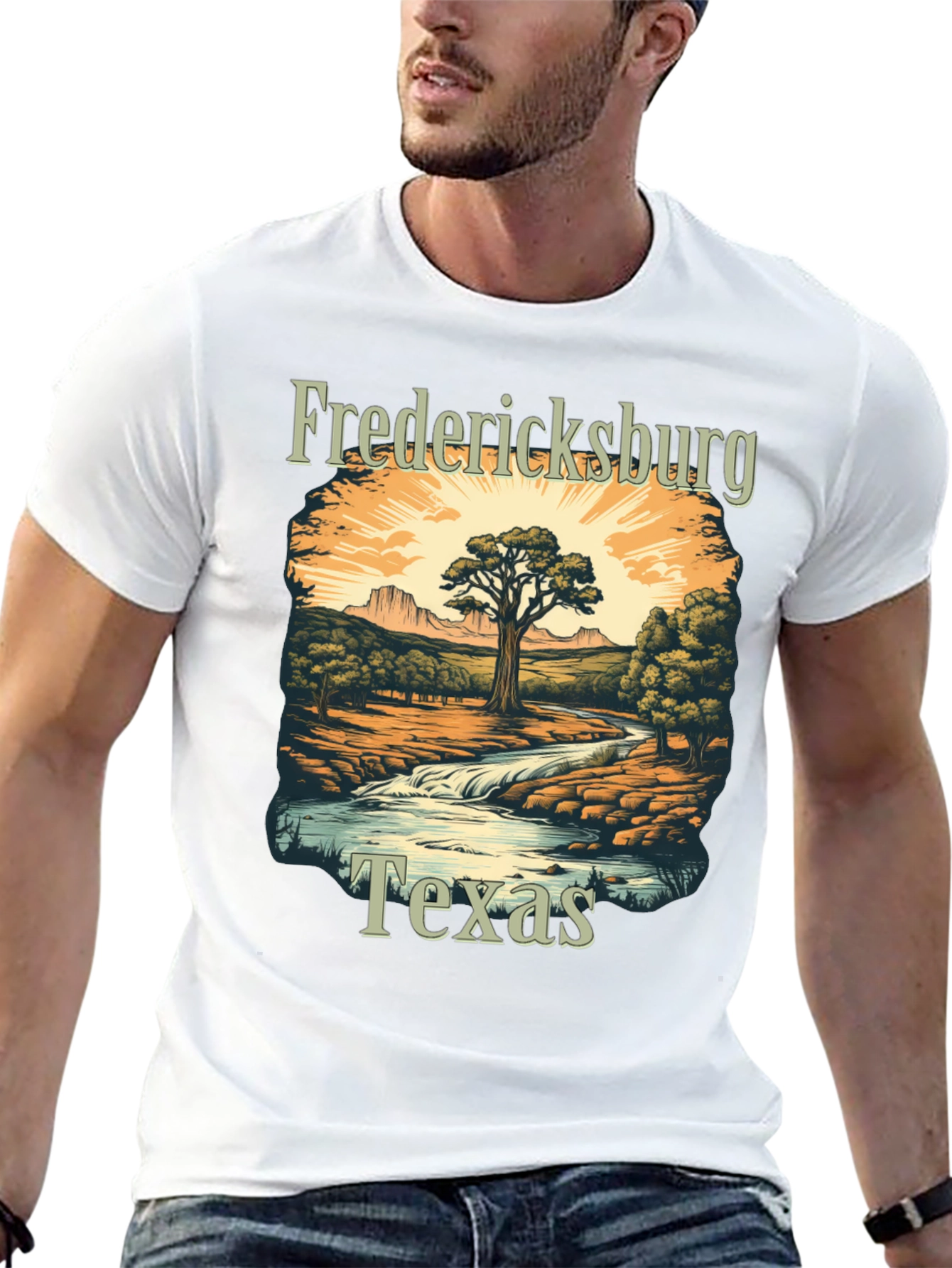 Fredericksburg Texas Graphic Tee