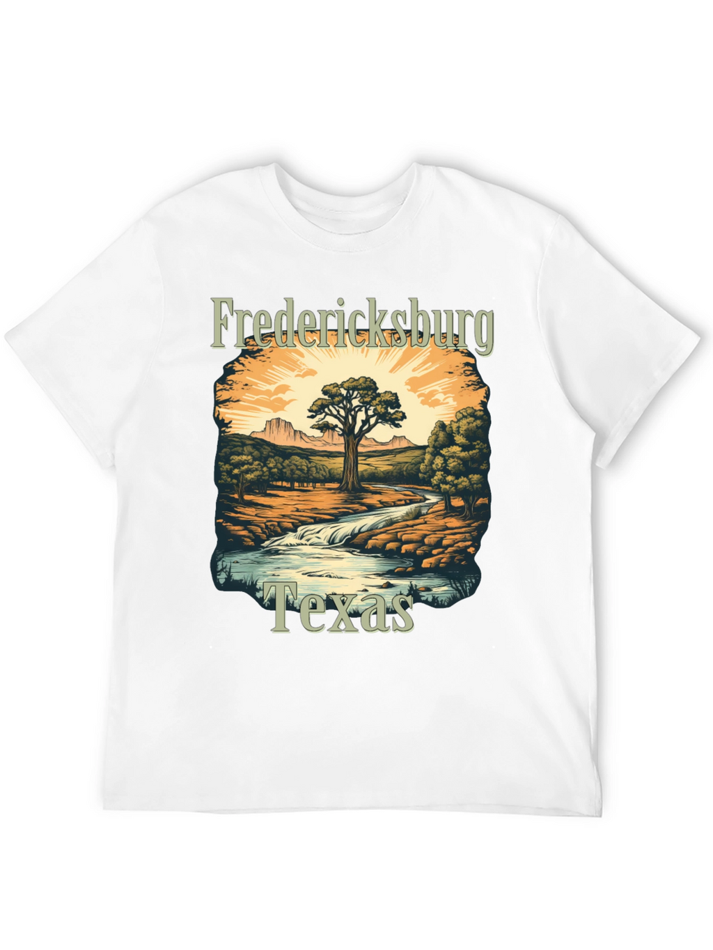 Fredericksburg Texas Graphic Tee