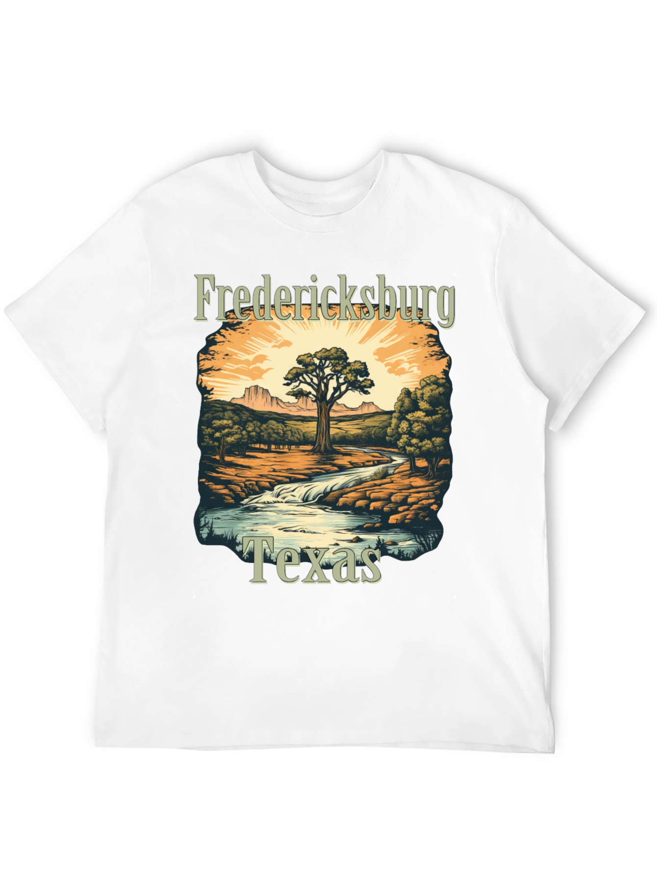 Fredericksburg Texas Graphic Tee