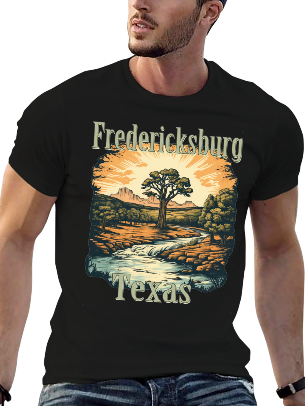 Fredericksburg Texas Graphic Tee