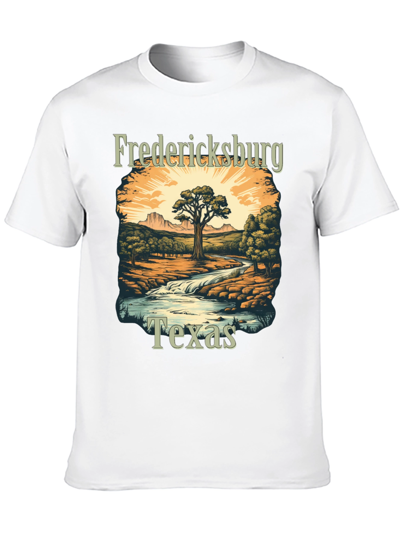 Fredericksburg Texas Graphic Tee
