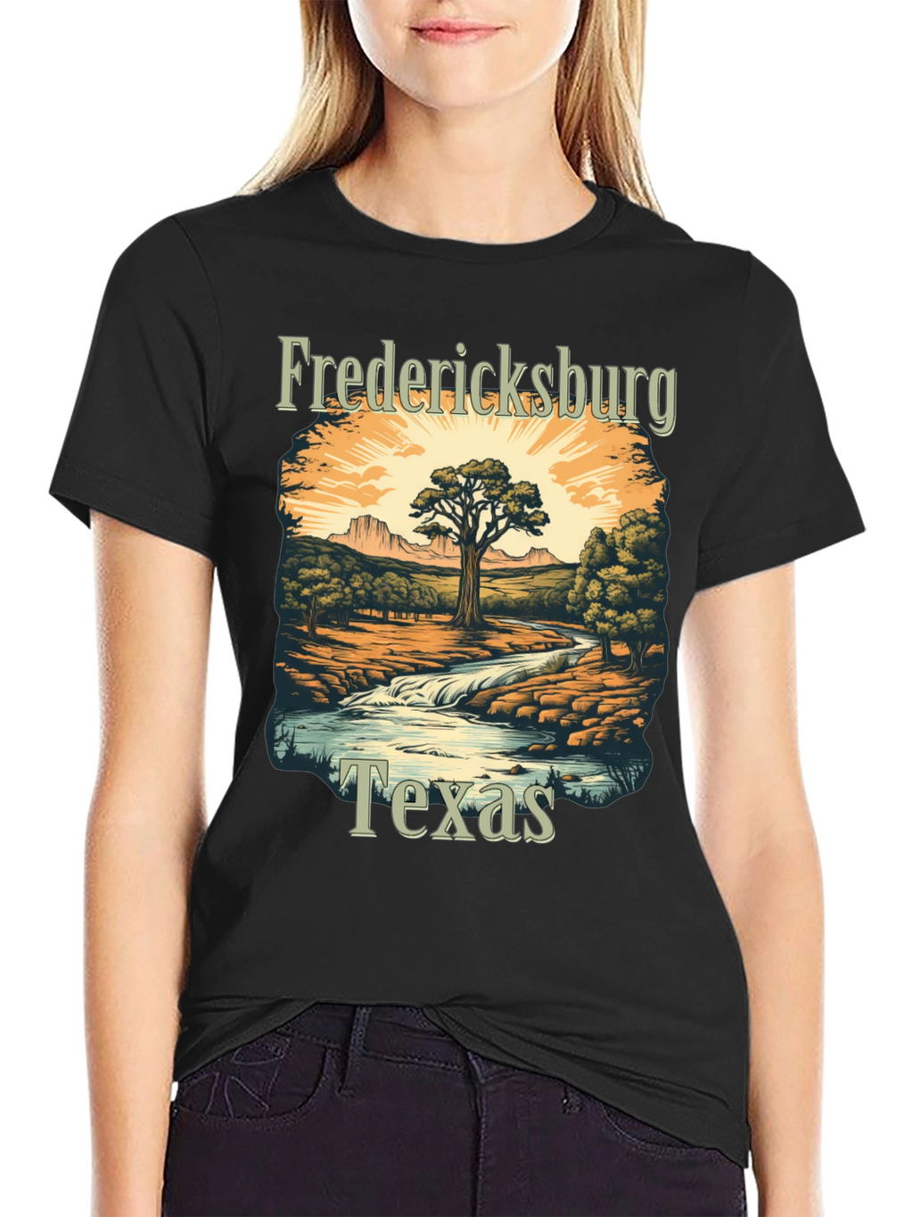 Fredericksburg Texas Graphic Tee