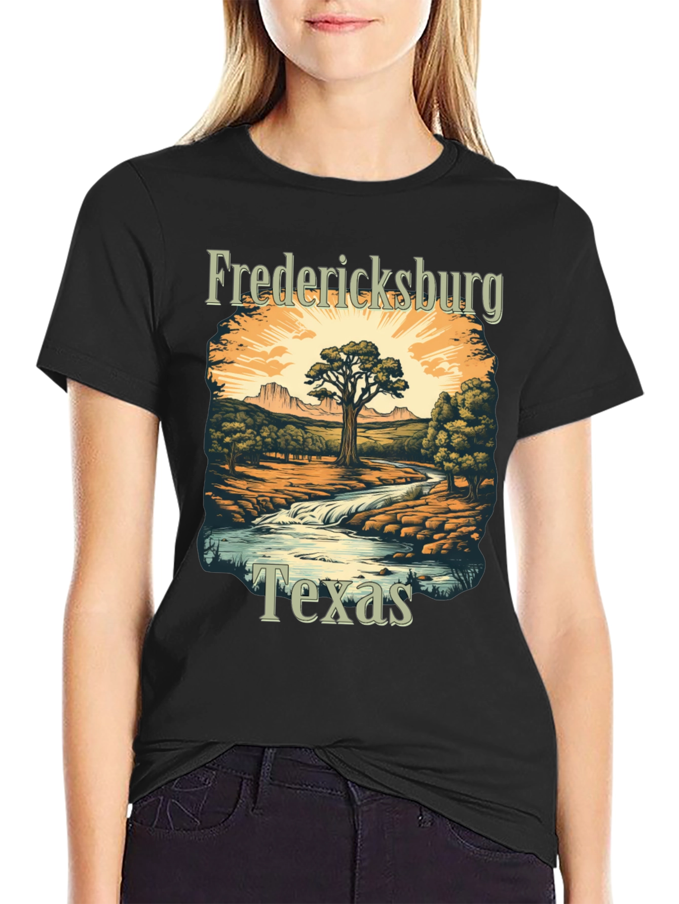 Fredericksburg Texas Graphic Tee