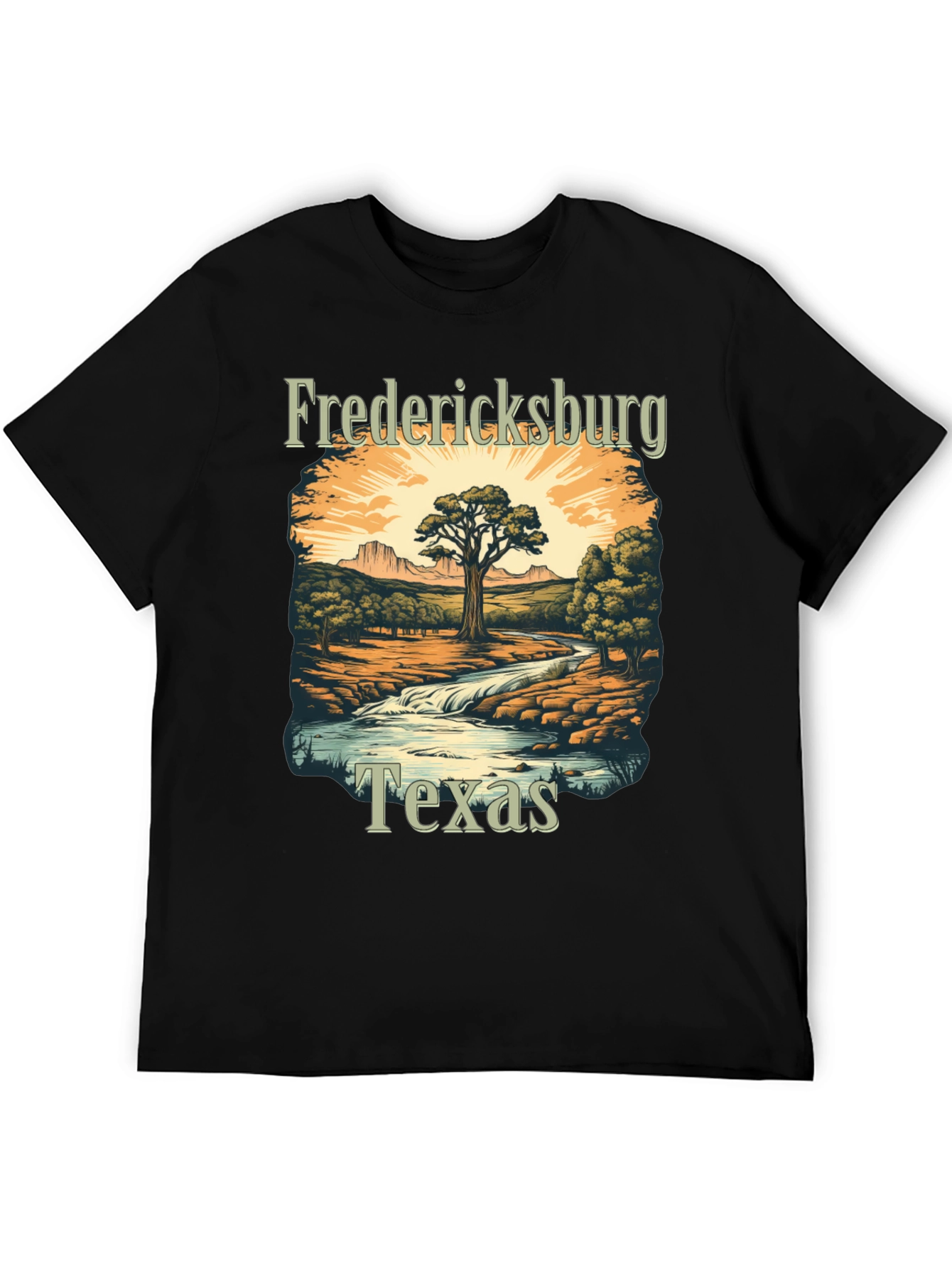 Fredericksburg Texas Graphic Tee