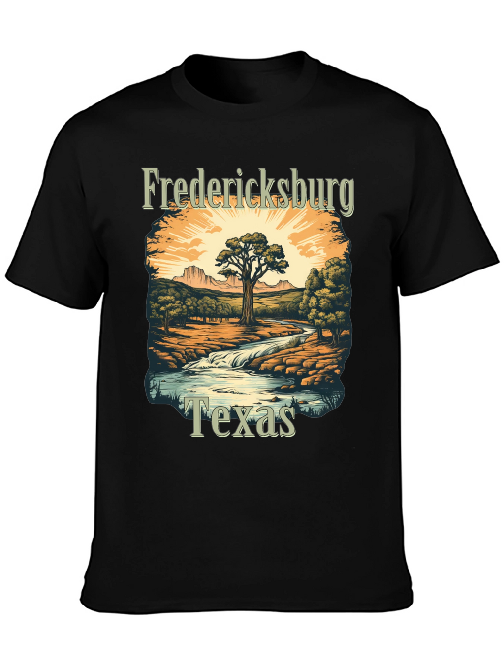 Fredericksburg Texas Graphic Tee