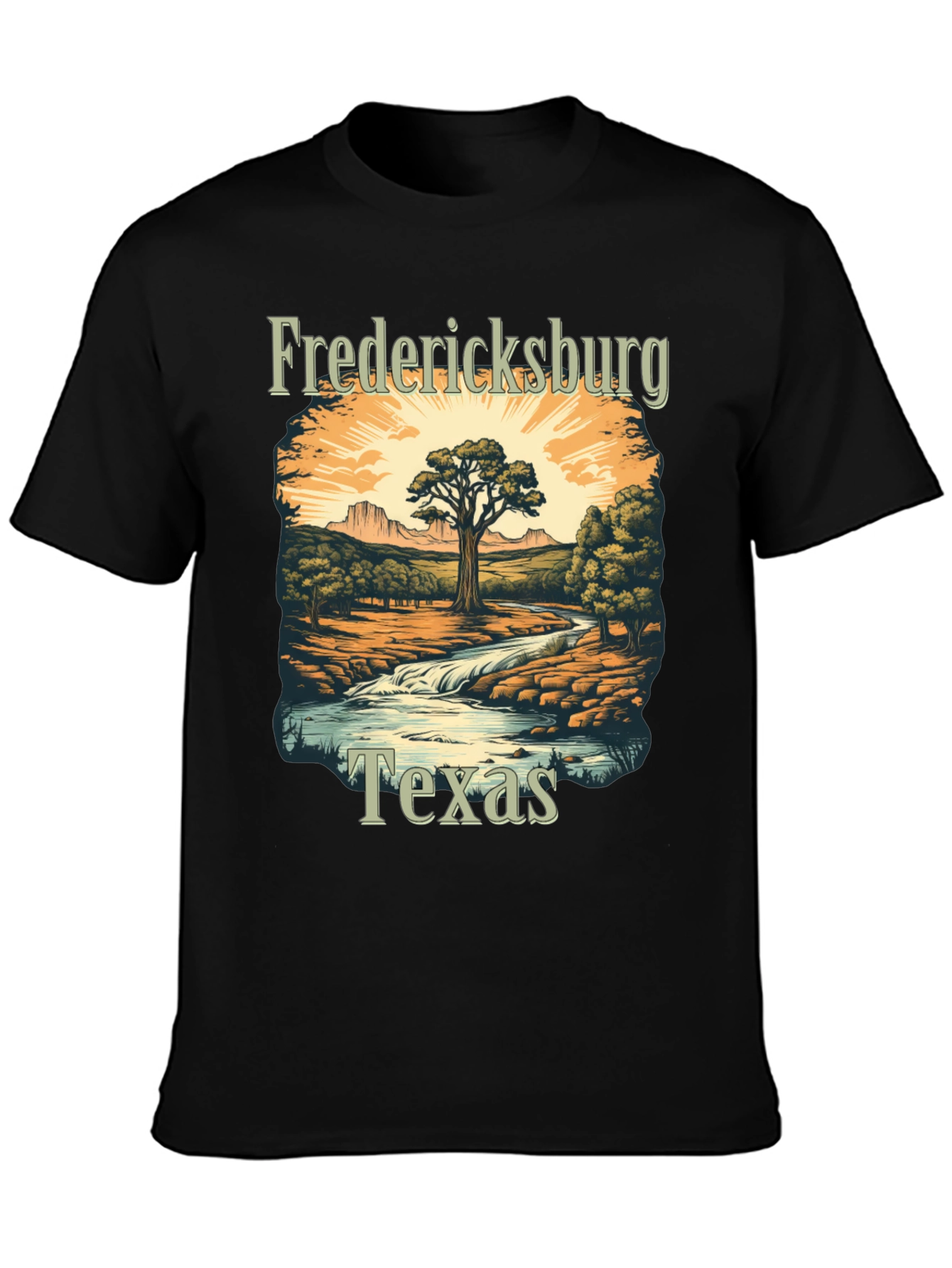 Fredericksburg Texas Graphic Tee