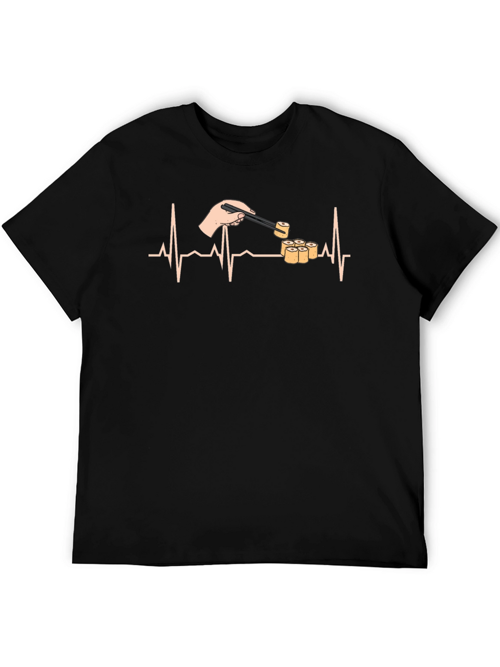 Sushi Lover Heartbeat T-Shirt