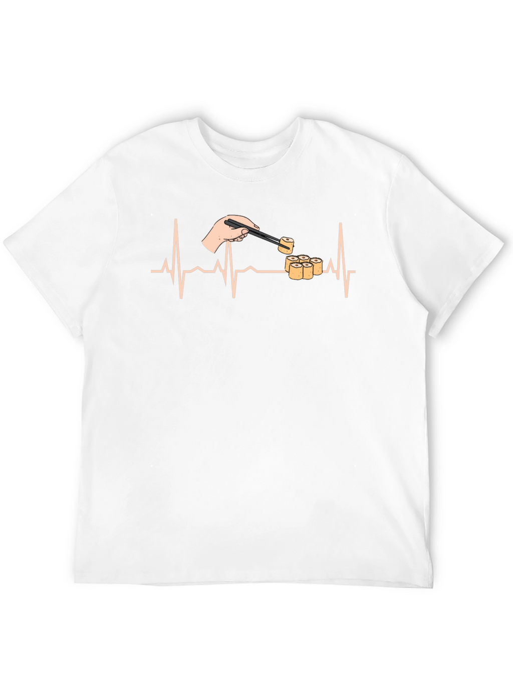 Sushi Lover Heartbeat T-Shirt