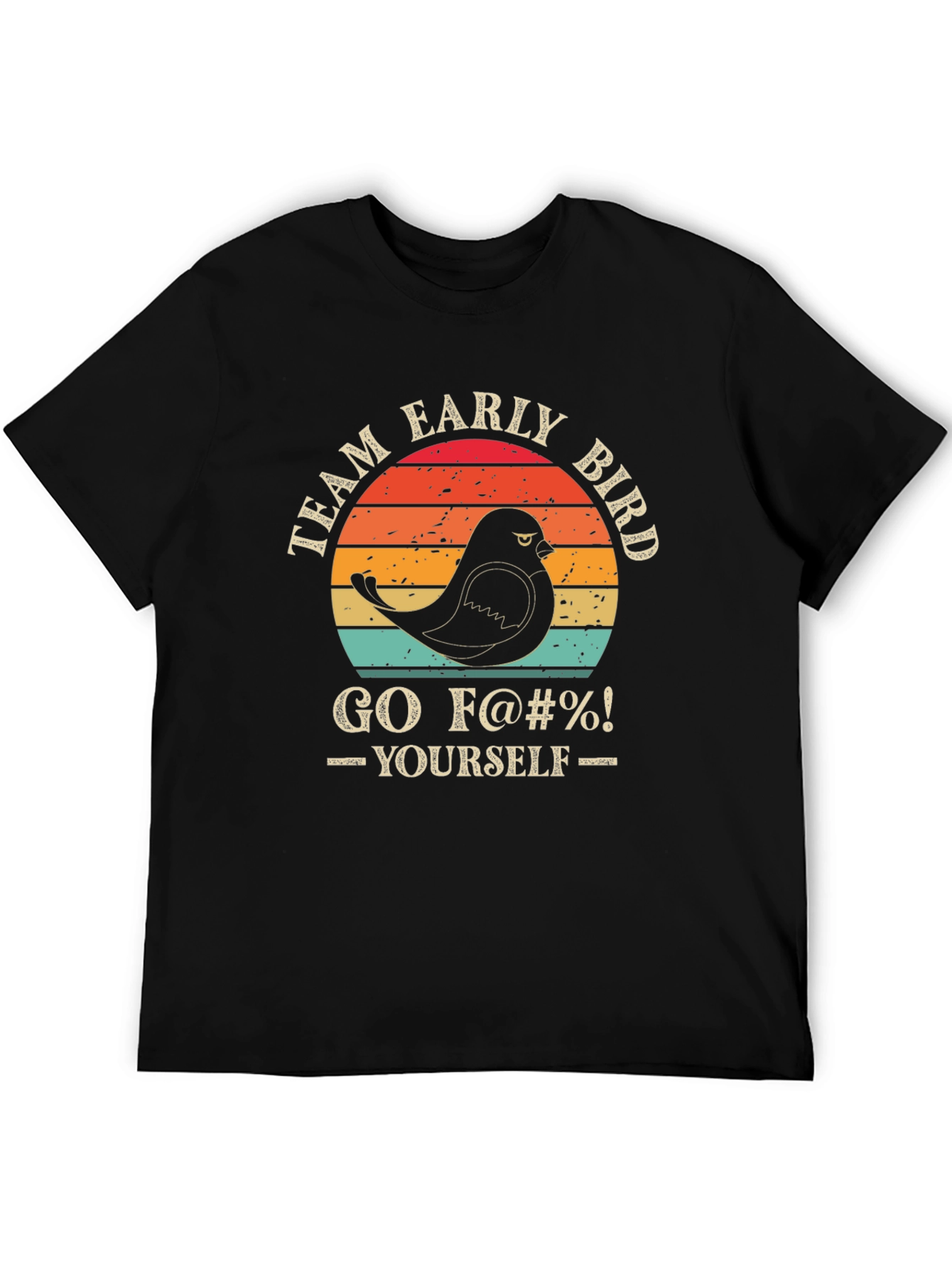 Team Early Bird T-Shirt - Funny Graphic Tee