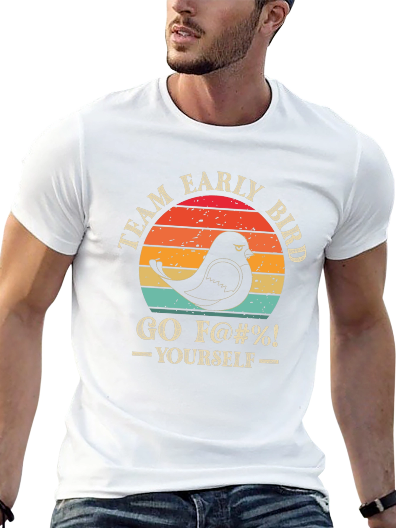 Team Early Bird T-Shirt - Funny Graphic Tee