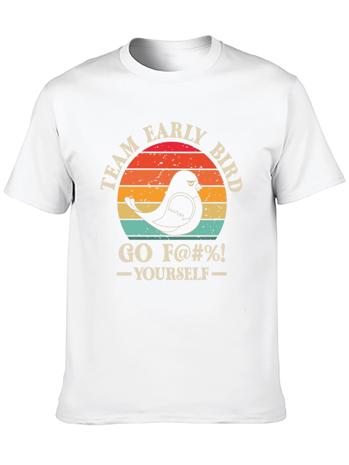 Team Early Bird T-Shirt - Funny Graphic Tee