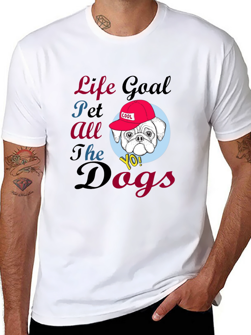 Life Goal Pet All the Dogs T-Shirt