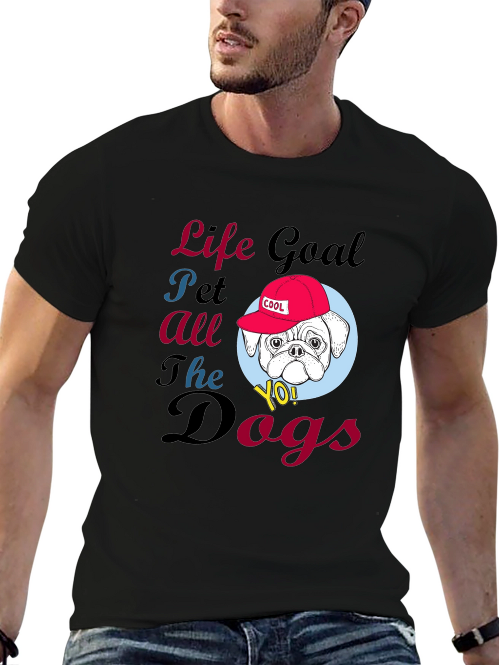 Life Goal Pet All the Dogs T-Shirt