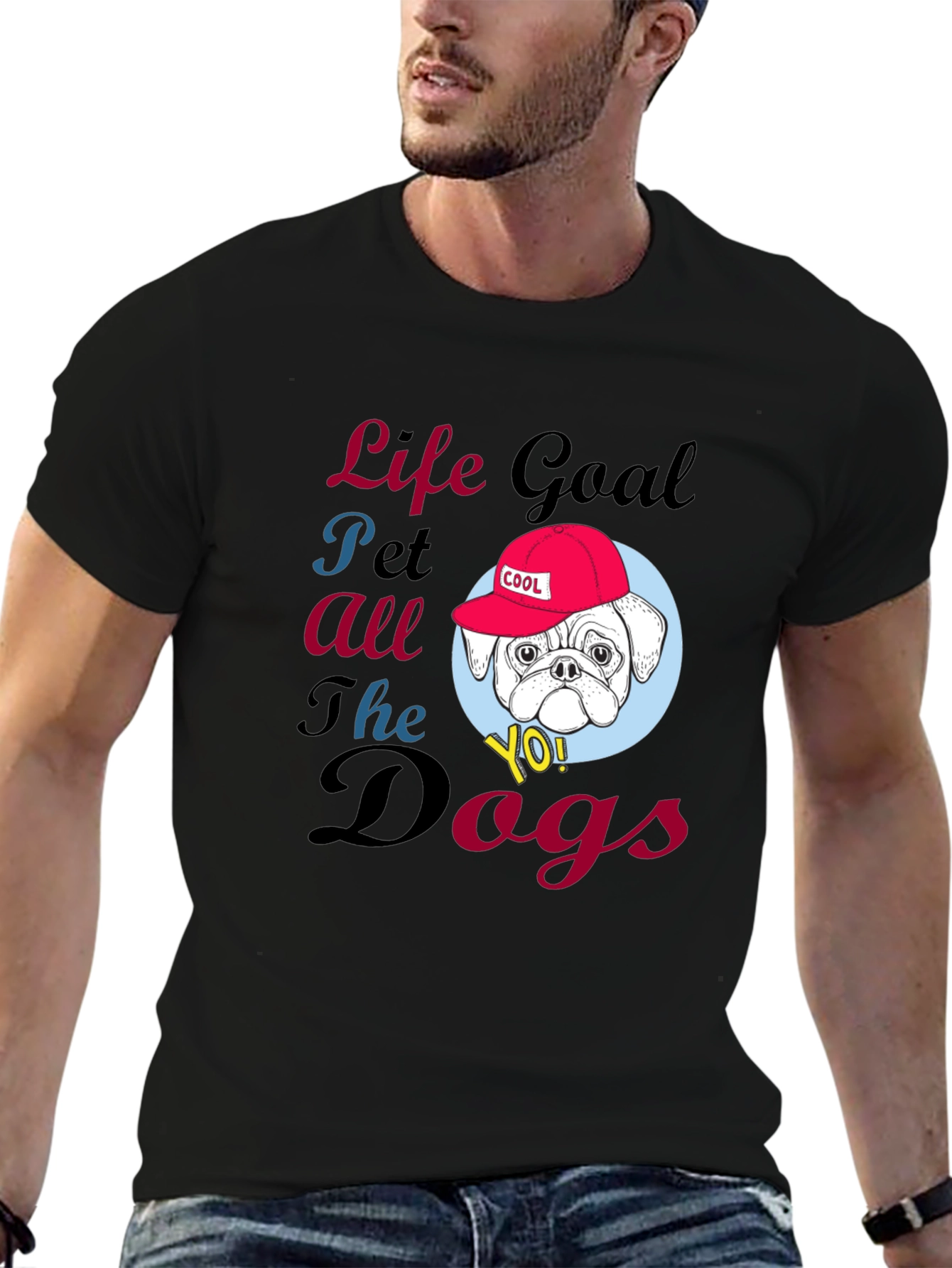 Life Goal Pet All the Dogs T-Shirt