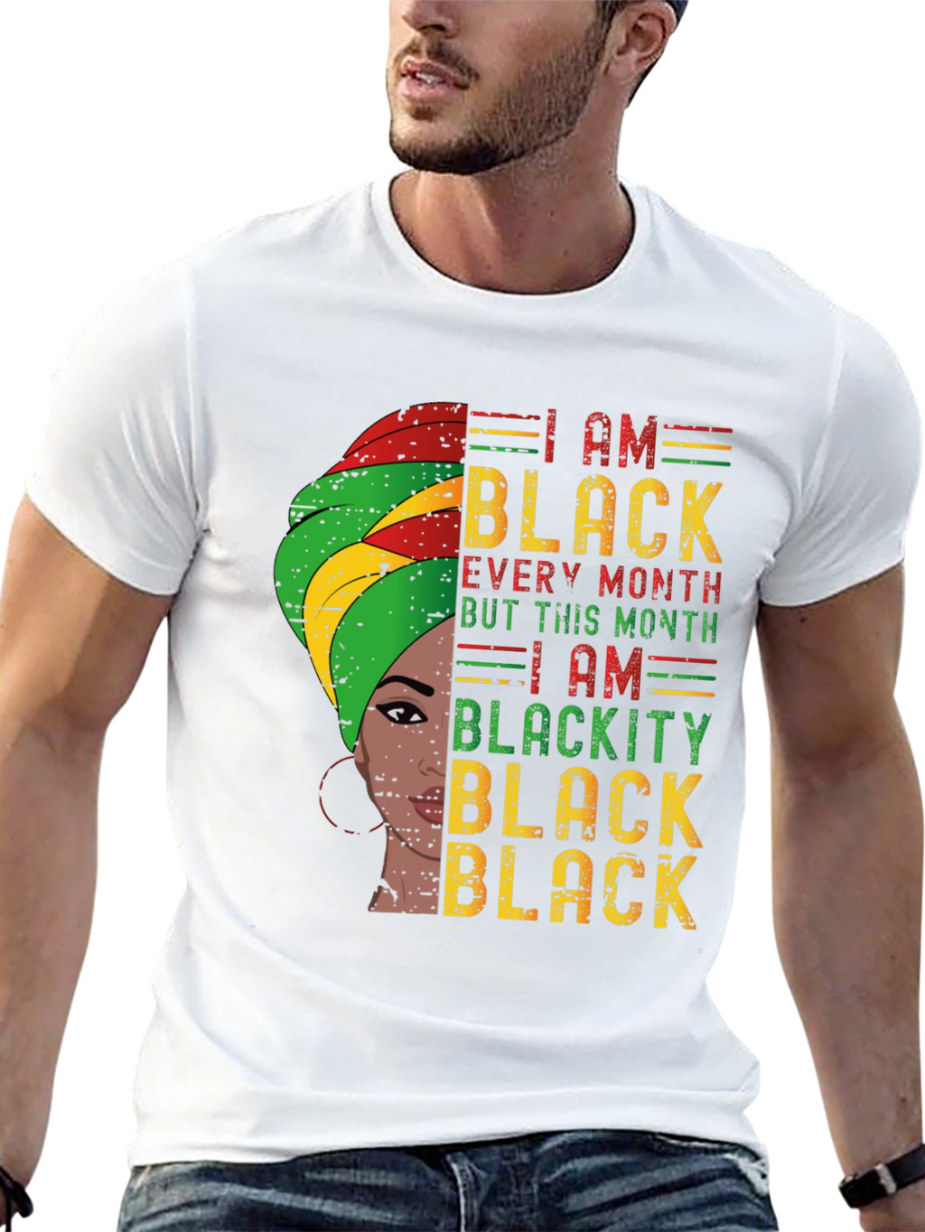 I Am Black Every Month T-Shirt