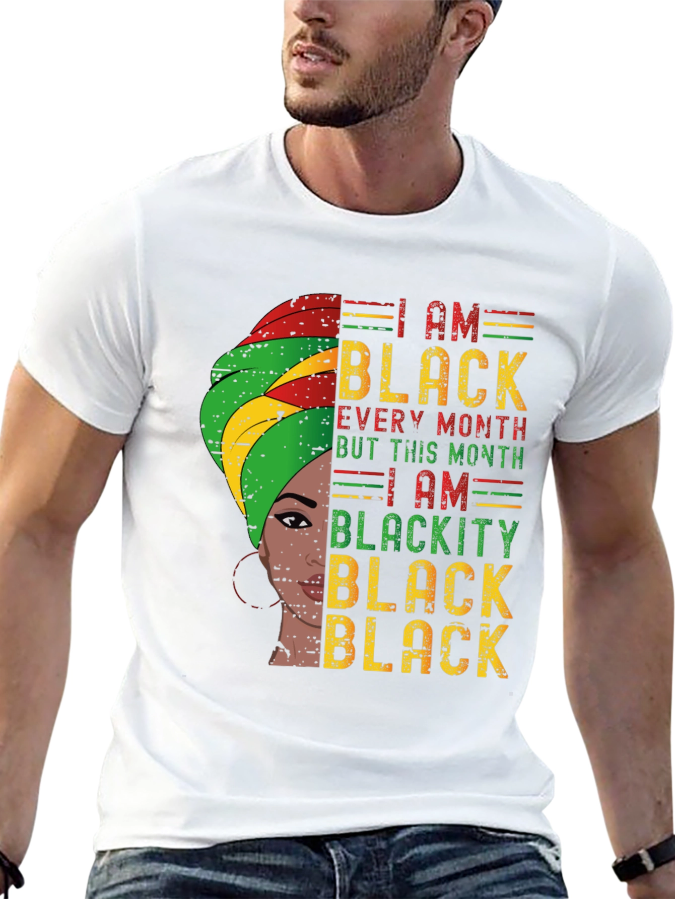 I Am Black Every Month T-Shirt