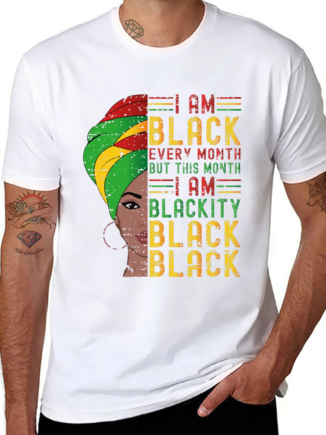 I Am Black Every Month T-Shirt