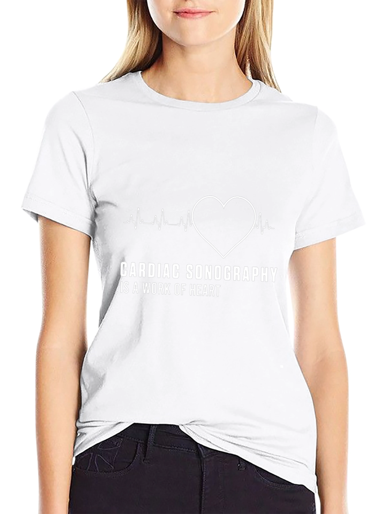 Cardiac Sonography Heartbeat T-Shirt