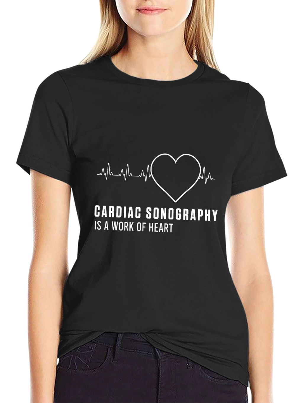 Cardiac Sonography Heartbeat T-Shirt