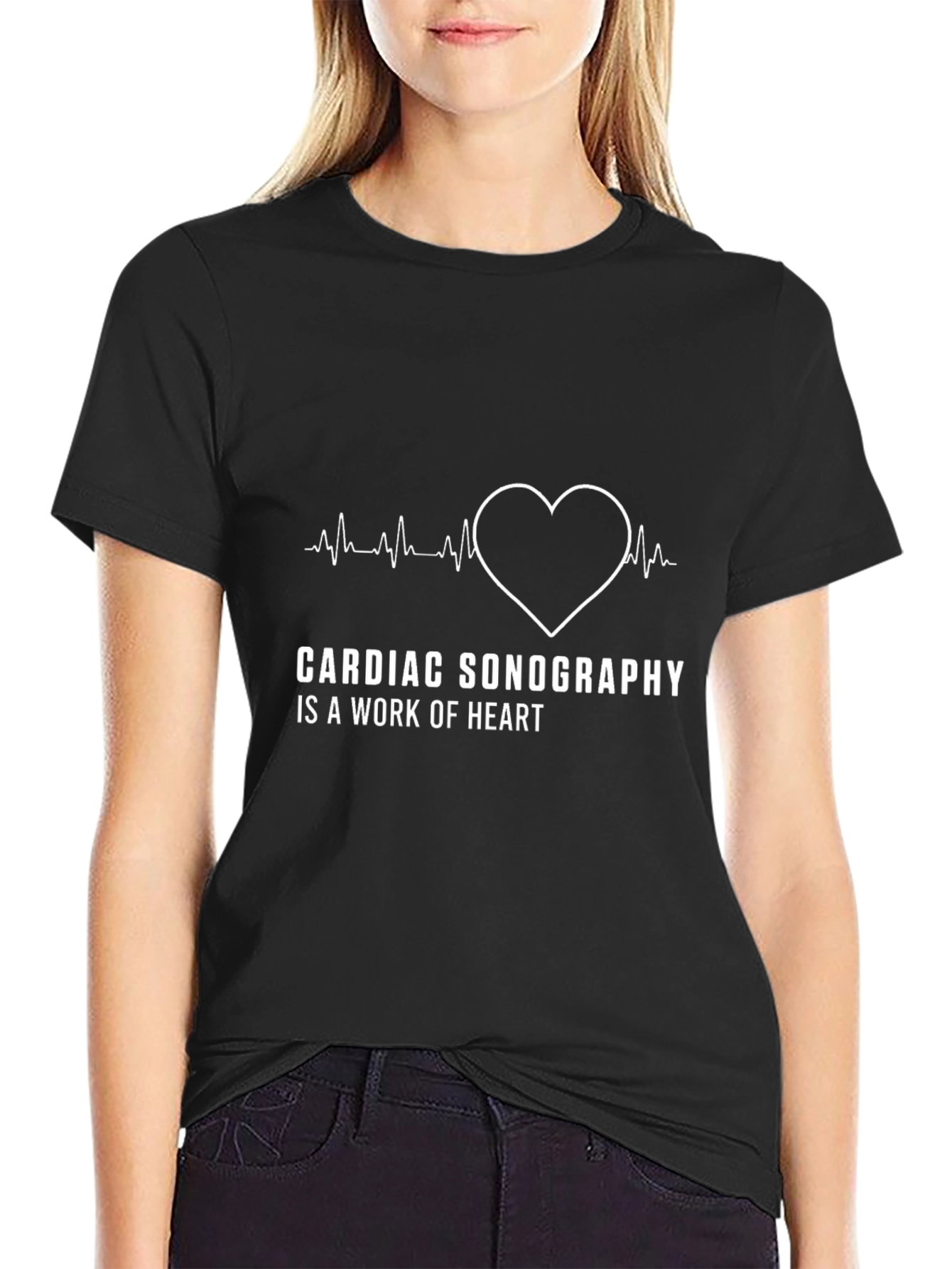 Cardiac Sonography Heartbeat T-Shirt