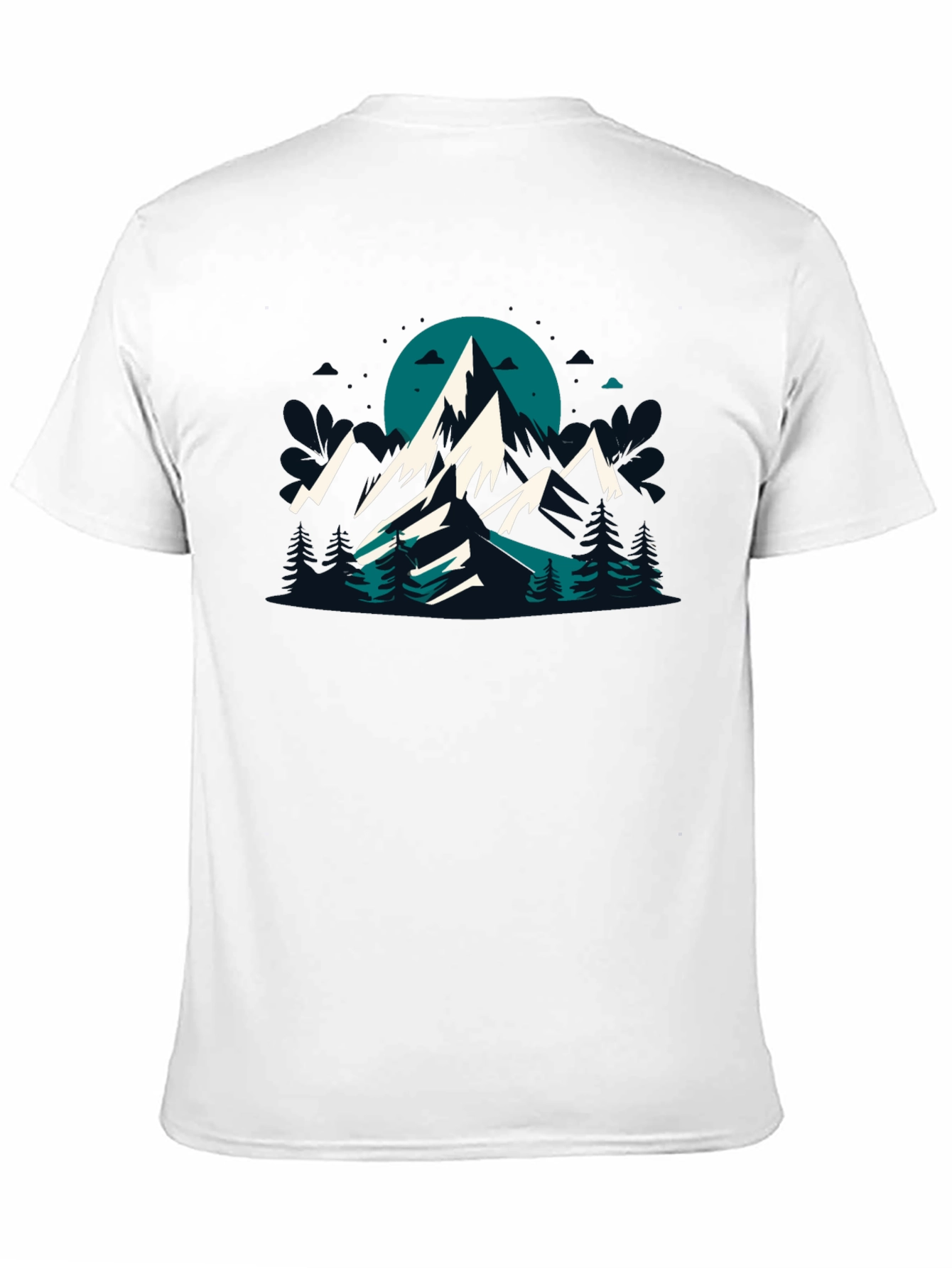 Mountain Graphic Black T-Shirt