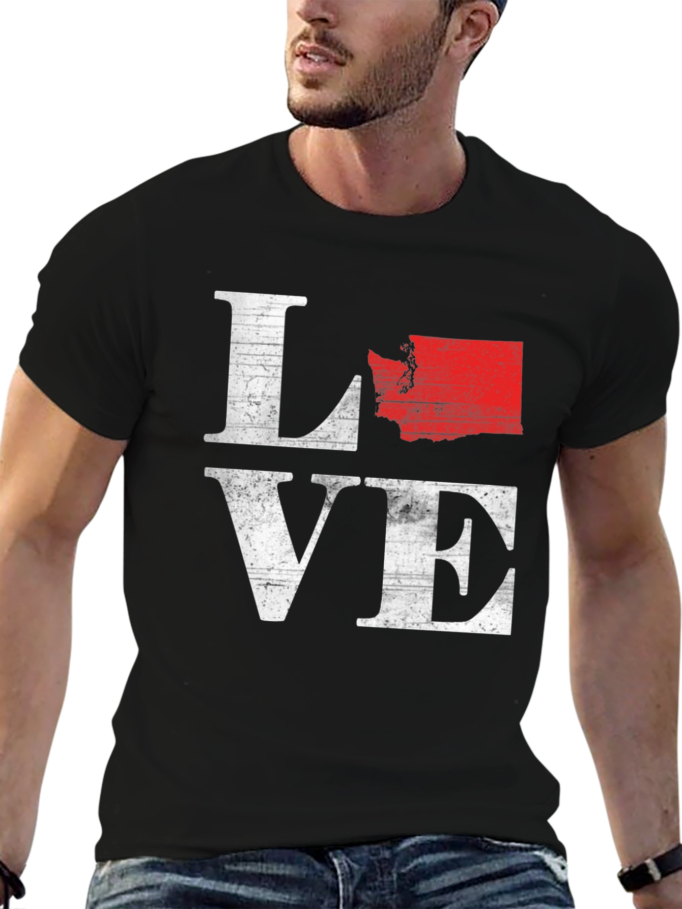 Washington State Love Graphic Tee