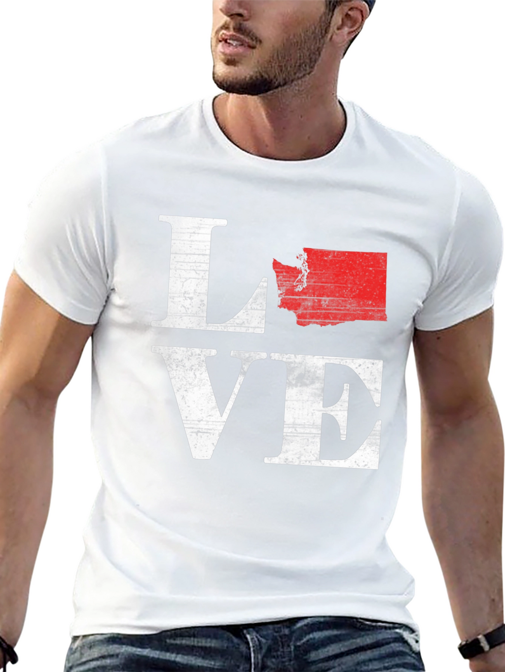 Washington State Love Graphic Tee