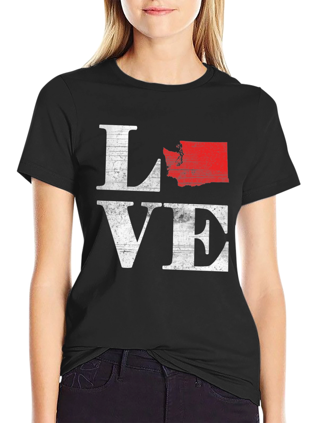 Washington State Love Graphic Tee